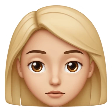 Someone looking at you with the corner of their eye sticker