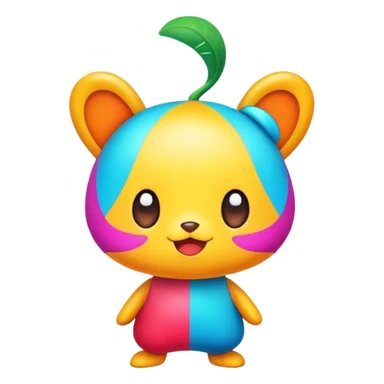 Sprunki character, cute and fun cartoon character sticker