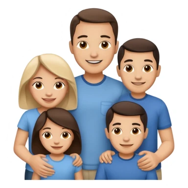 latino family sticker