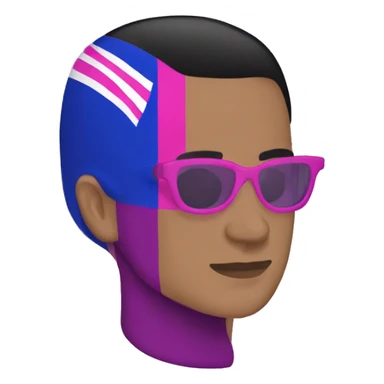 bandera bisexual sticker