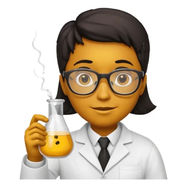 bee who's a scientist sticker