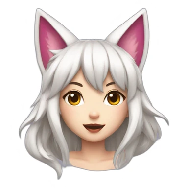 Ahri from League of legends sticker
