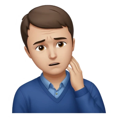 charlie kirk holding his neck with his right hand in pain sticker