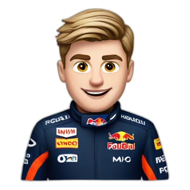 Max Verstappen F1 sticker