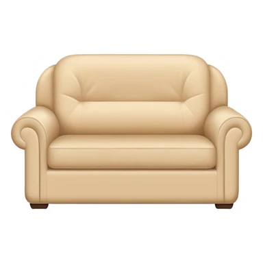 sofa for 1 person sticker