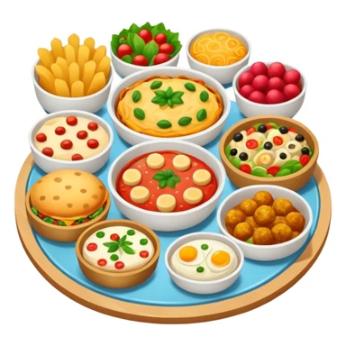 delivery food sticker