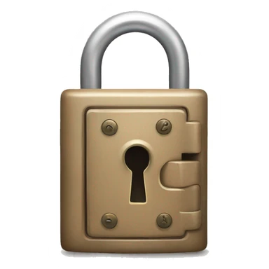 trying  to use the hand to open the lock is not allowed sticker