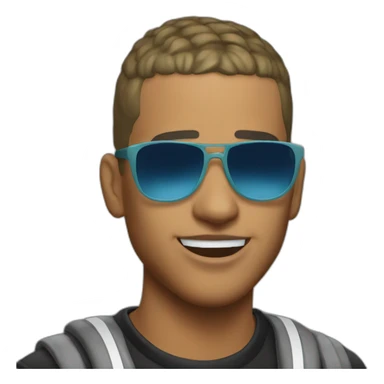 bad bunny reggaeton sticker