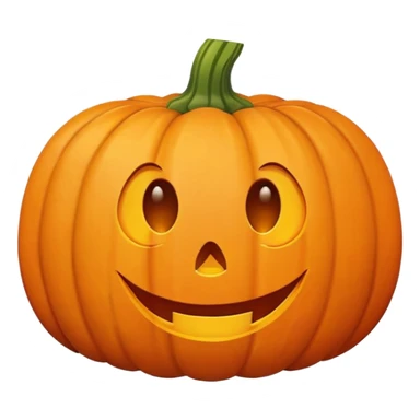 smiley face with one eye drooping and a crooked pumpkin like smile sticker
