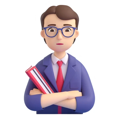 exhausted teacher in a bustling classroom sticker