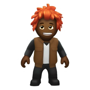 Roblox bacon in a city sewer sticker