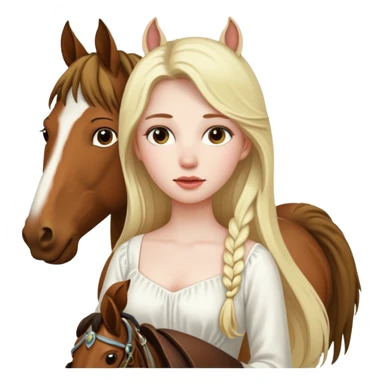 Horse Bride sticker