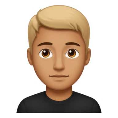 ⁶🤷🏾‍♂️⁷ change color of the shirt to black  sticker