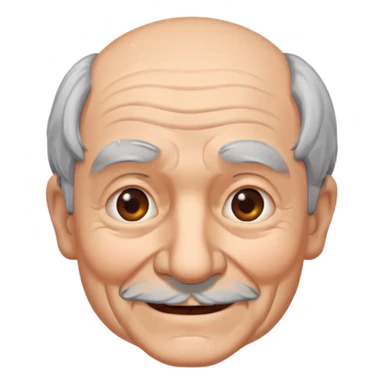 Naughty old man sticker