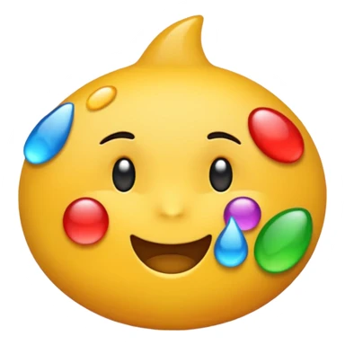Erstell mir ein Emoji mit Konfetti  sticker