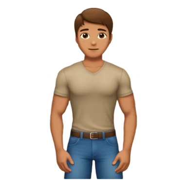 sexy man leaning against wall sticker