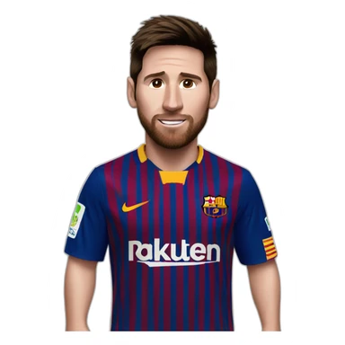Messi emoji sticker