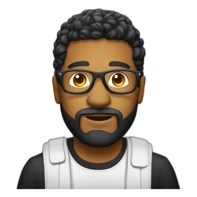 musical producer with pc sticker