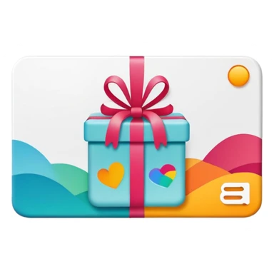 gift card for airbnb sticker