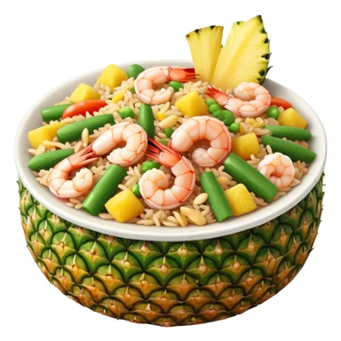 Pineapple fried rice  sticker