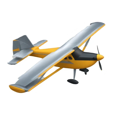 Canard kitplane sticker