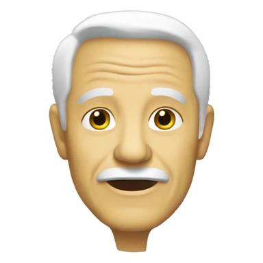 Old man with yellow skin tone with vine sticker
