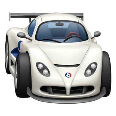 Weißer pfotenabdruck sticker