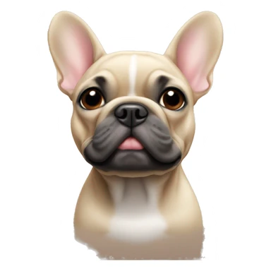 fawn french bulldog  sticker