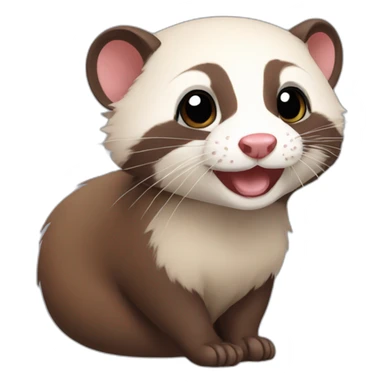 Furet sticker
