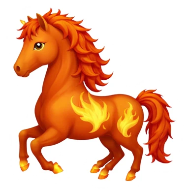 fire horse sticker