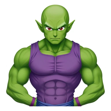 Piccolo dragon ball emoji sticker