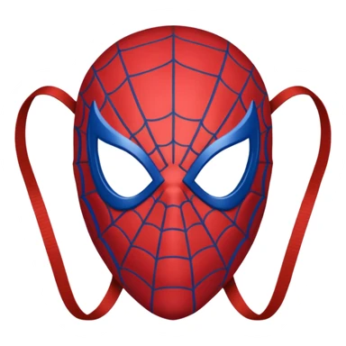Spiderman maskemoji sticker