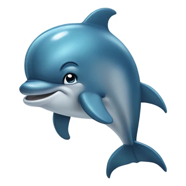 dolphin is crying sad sticker