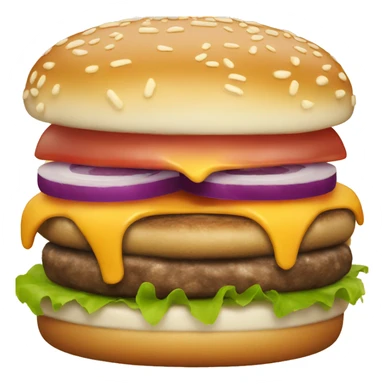 Cheese burger sticker