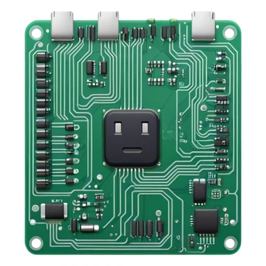 circuit board icon sticker