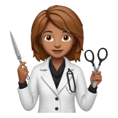 hair stylist sticker