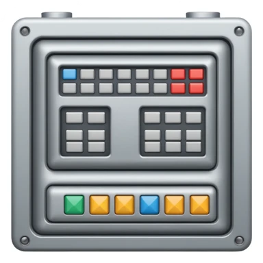 Early mainframe computer sticker