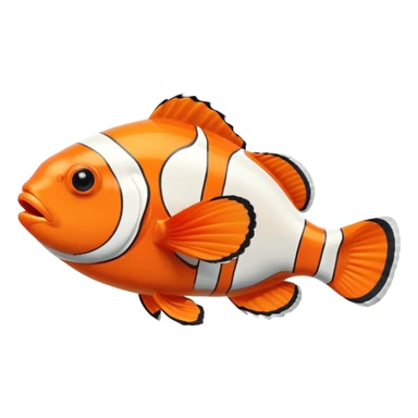 clown fish sticker