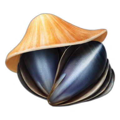 mussels sticker