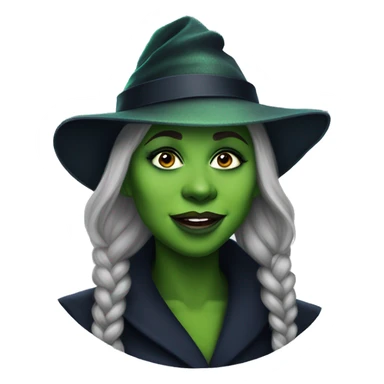 Elphaba wicked cynthia erivo sticker