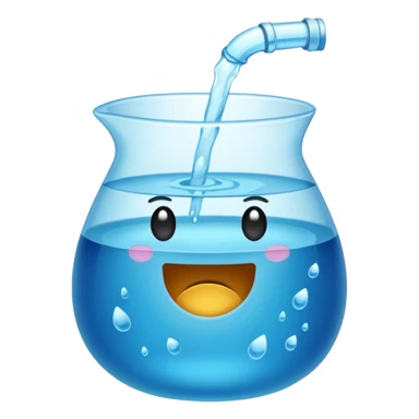 Quero que, com base nos emojis da apple, crie um emoji de gelo derretendo sticker