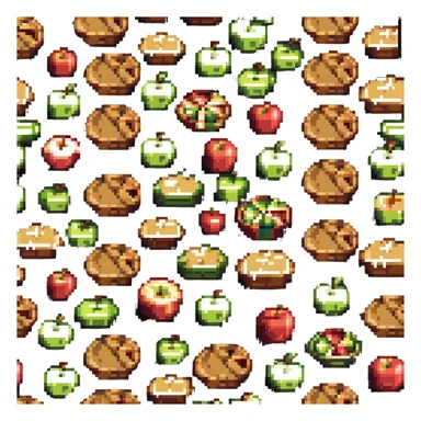 apple pie slice sticker