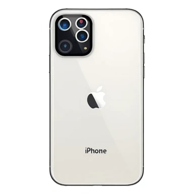 white iphone 15 pro max  sticker