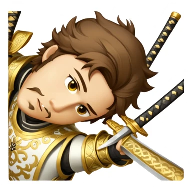 Golden Samurai sticker