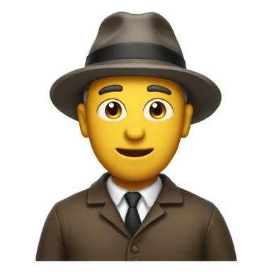 Guy with hat that says beebe  sticker