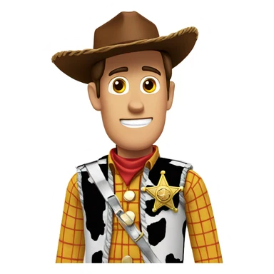 Sheriff Woody sticker