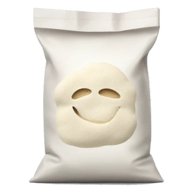 Bag of flour sticker