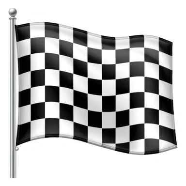 sorayama Chequered flag sticker