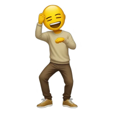 person doing a dab sticker