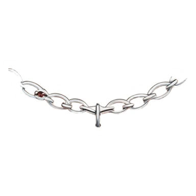 Tiffany oval tag choker necklace sticker